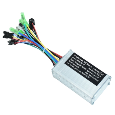 Набор для электрификации велосипеда E-Motion Kit (мотор-колесо переднее, контроллер, ручка газа)-6