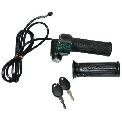 Набор для электрификации велосипеда E-Motion Kit (мотор-колесо переднее, контроллер, ручка газа)-5