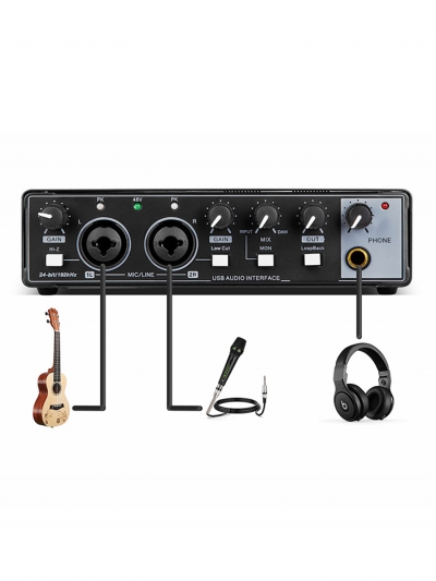 Фото: Аудио карта, Live K Song, разрешение 24 бит/192 кГц-2 Аудио карта, Live K Song, разрешение 24 бит/192 кГц-2