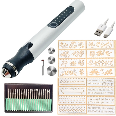Фото: USB-аккумуляторная ручка-гравер, микро-аккумуляторный инструмент для резки Masterpiece-2 USB-аккумуляторная ручка-гравер, микро-аккумуляторный инструмент для резки Masterpiece-2