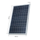 Солнечная батарея 13Вт Sol Energy 18В